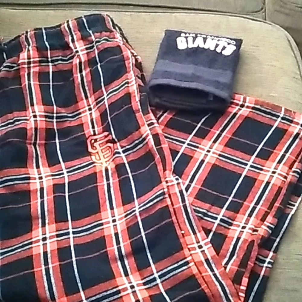 Giants men's flannel pants